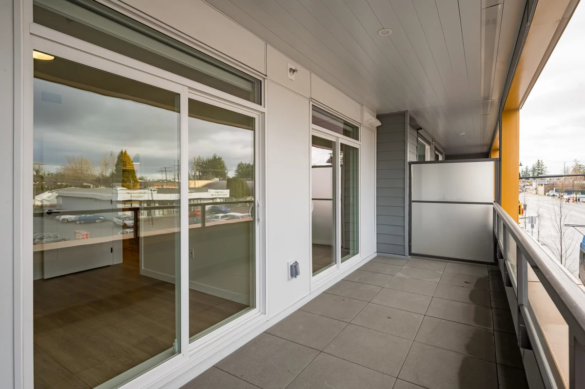 Outdoor Deck Photo of 204 27215 Aldergrove Town Centre Drive, Langley, BC