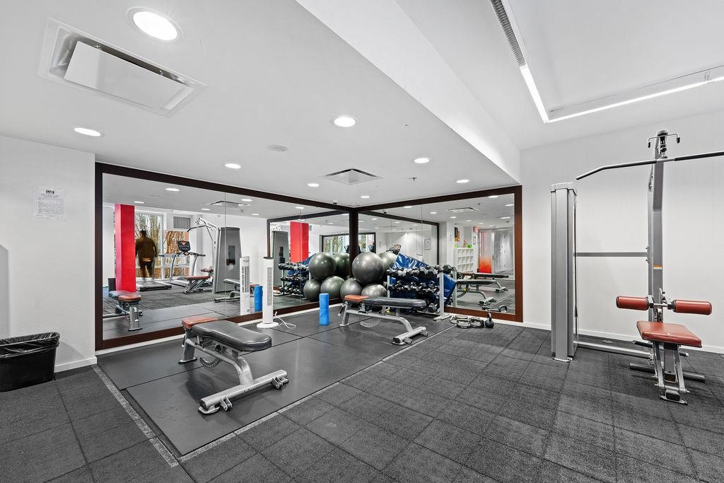 Basement Recreation Room Photo of 1106 1308 Hornby Street, Vancouver, BC