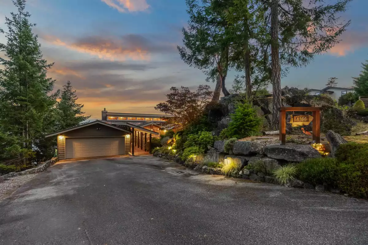 Exterior Front Photo of 4266 Orca Road, Garden Bay, BC
