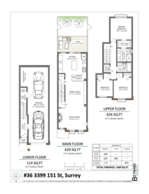 Garage Interior Photo of 36 3399 151 Street, Surrey, BC
