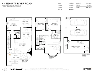 Staircase Photo of 4 1336 Pitt River Road, Port Coquitlam, BC