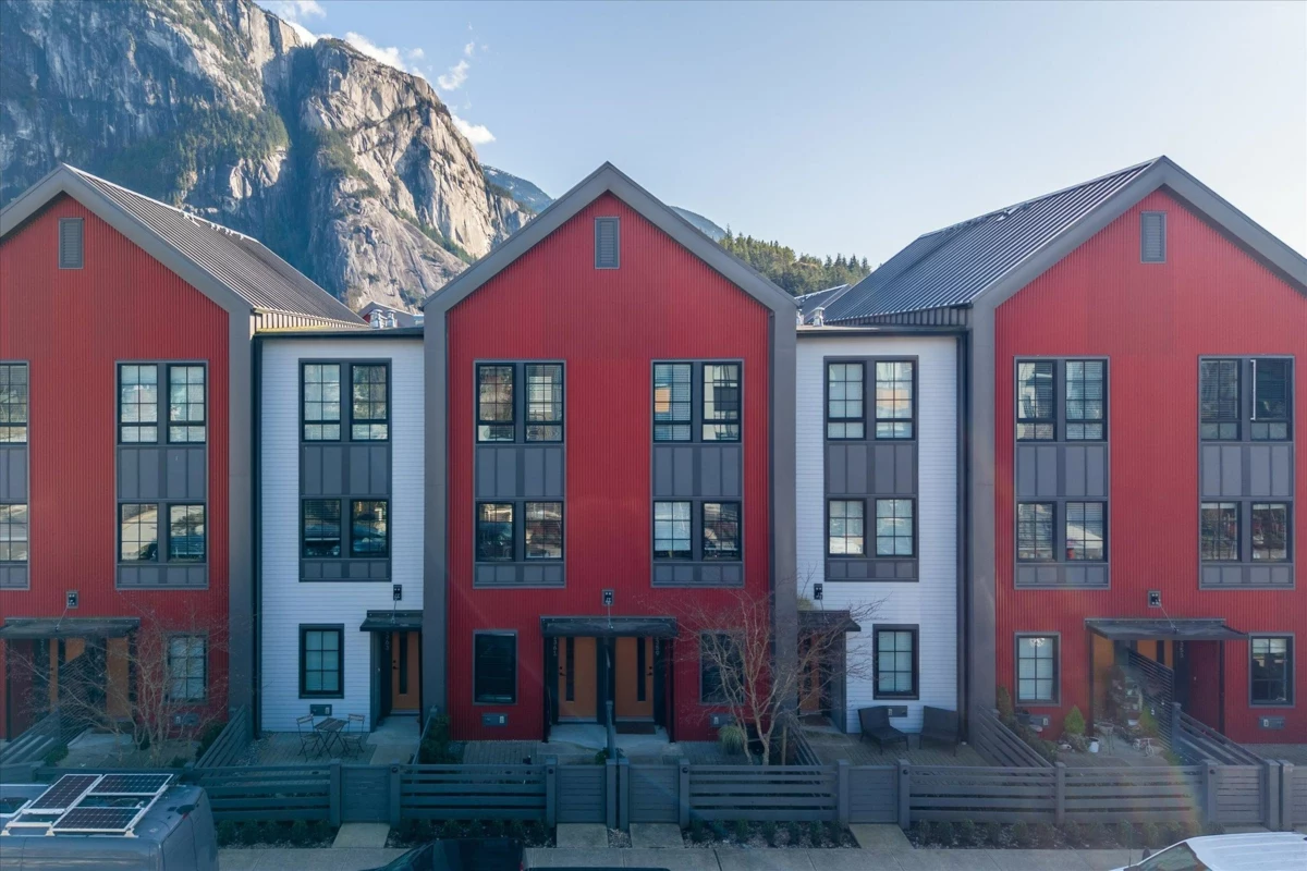Exterior Rear Photo of 1361 Marinaside Place, Squamish, BC