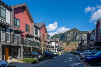 Backyard Photo of 1361 Marinaside Place, Squamish, BC