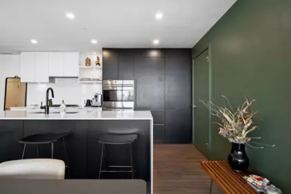Kitchen Island Photo of 802 210 E 5th Avenue, Vancouver, BC