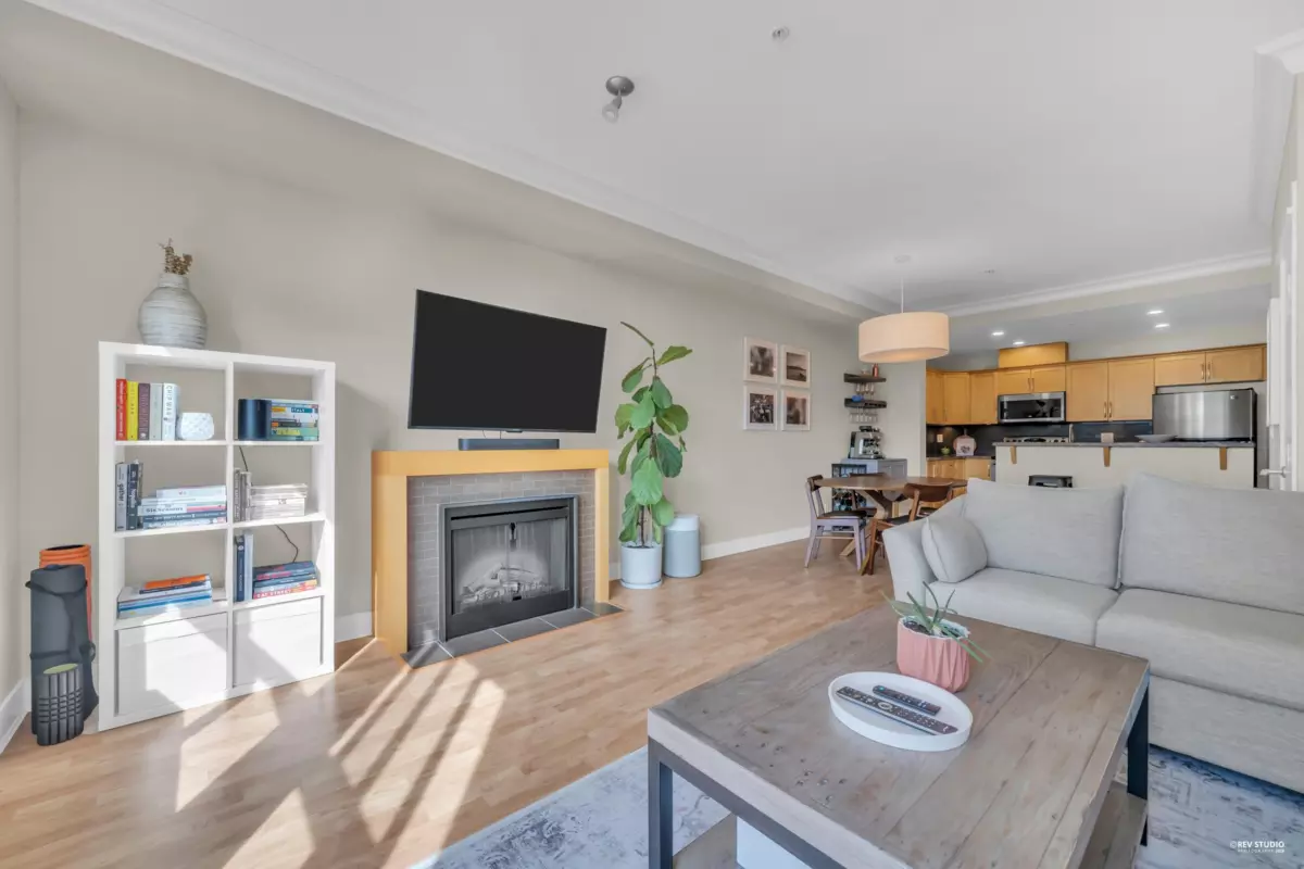 Living Room Photo of 312 5430 201 Street, Langley, BC