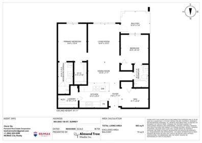 Outdoor Patio Photo of 505 2855 156 Street, Surrey, BC