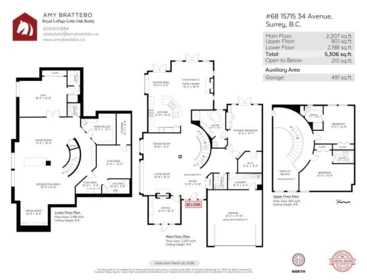 68 15715 34 Avenue, Surrey, BC, Surrey — Townhouse for sale