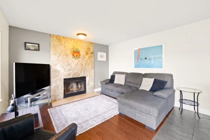 Basement Recreation Room Photo of 8575 Brooke Road, Delta, BC