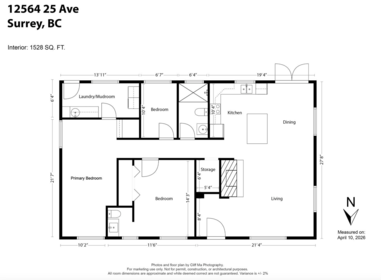 Walk-In Closet Photo of 12564 25 Avenue, Surrey, BC