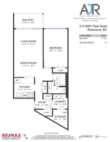 Basement Recreation Room Photo of 212 8291 Park Road, Richmond, BC