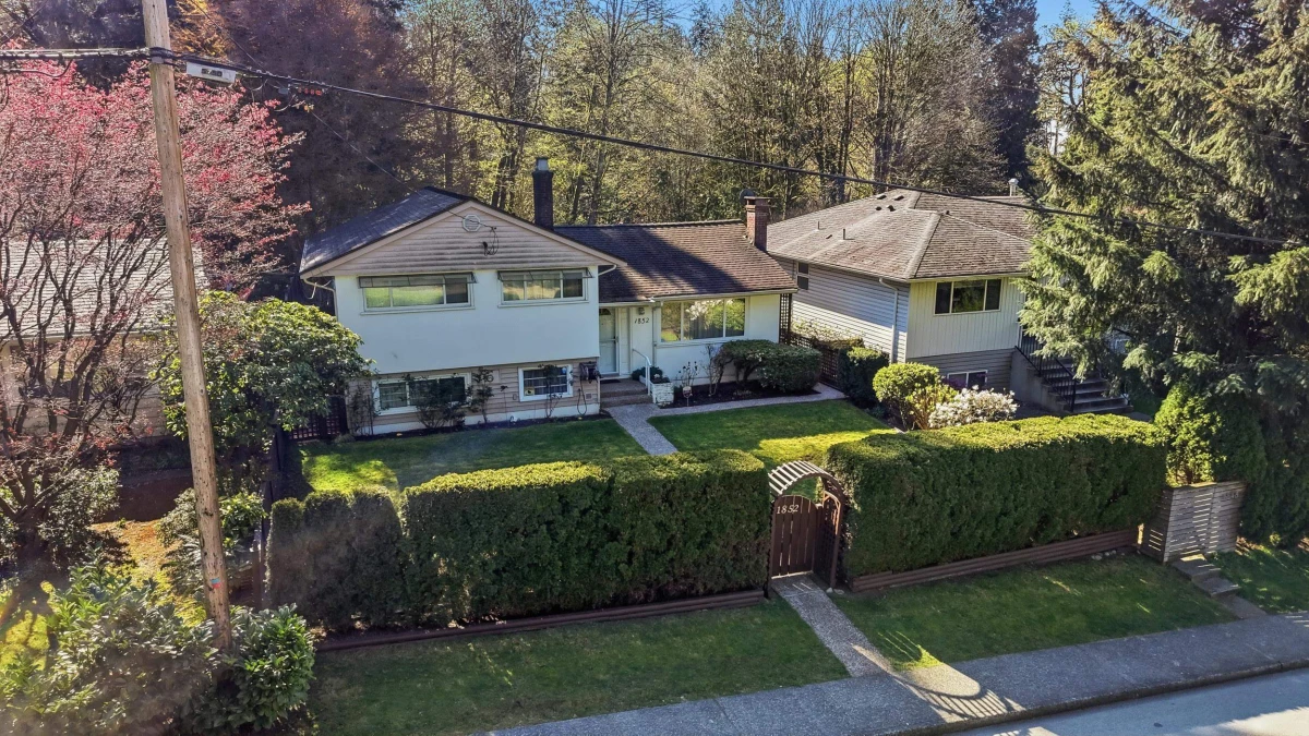 Exterior Rear Photo of 1852 Larson Road, North Vancouver, BC