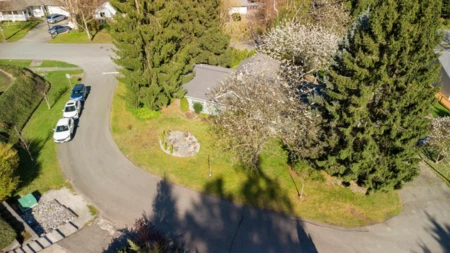 Aerial View of 15342 Killarney Court, Surrey, BC