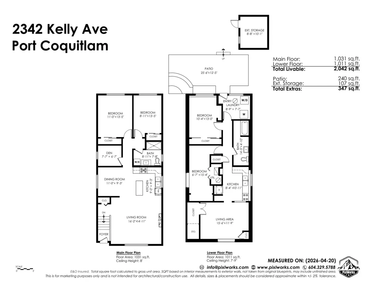 Exterior Rear Photo of 2342 Kelly Avenue, Port Coquitlam, BC