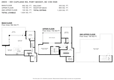 Community Amenities Photo (Clubhouse) of 2603 301 Capilano Road, Port Moody, BC