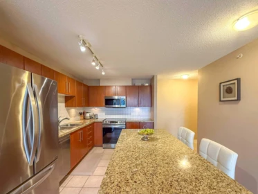 Kitchen Island Photo of 1507 2138 Madison Avenue, Burnaby, BC