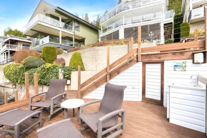 Outdoor Deck Photo of 4705 Belcarra Bay Road, Belcarra, BC