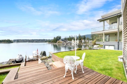 Outdoor Patio Photo of 4705 Belcarra Bay Road, Belcarra, BC