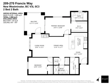 Hallway Photo of 209 270 Francis Way, New Westminster, BC