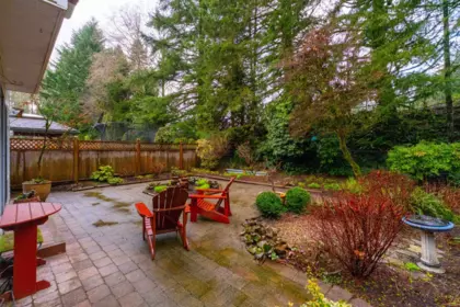 Aerial View of 1485 Percy Court, North Vancouver, BC