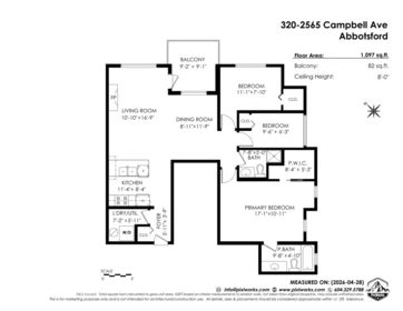 Hallway Photo of 320 2565 Campbell Avenue, Abbotsford, BC
