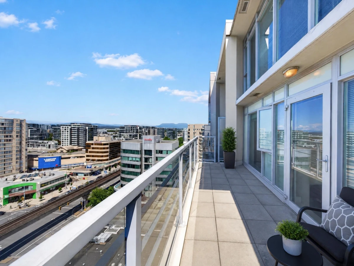 Exterior Rear Photo of 1803 8068 Westminster Highway, Richmond, BC