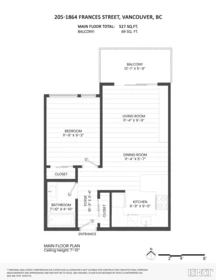 Garage Interior Photo of 205 1864 Frances Street, Vancouver, BC