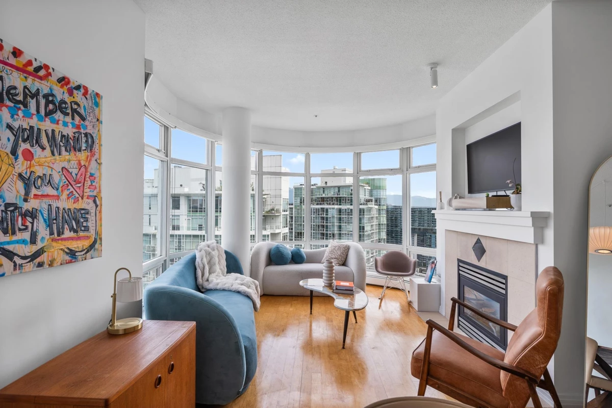 Family Room Photo of 3605 1199 Marinaside Crescent, Vancouver, BC