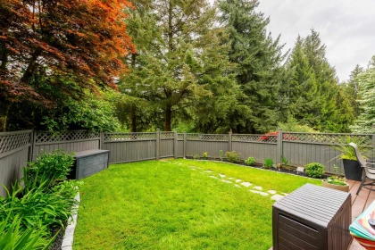 Backyard Photo of 42 1271 Lasalle Place, Coquitlam, BC