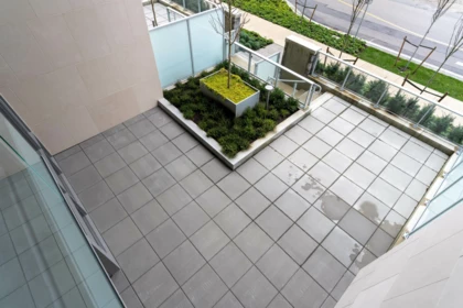 Outdoor Deck Photo of 103 6688 Pearson Way, Richmond, BC