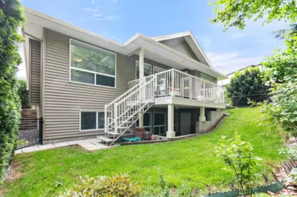 Aerial View of 6024 Hunter Creek Crescent, Chilliwack, BC