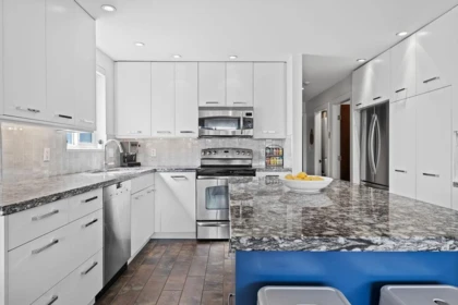 Kitchen Island Photo of 104 1512 Yew Street, Vancouver, BC