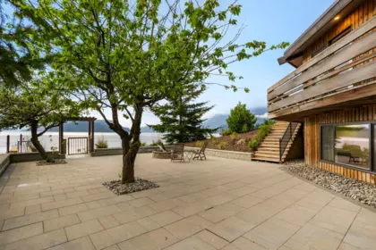 Aerial View of 6357 Pirate Lane, Harrison Hot Springs, BC