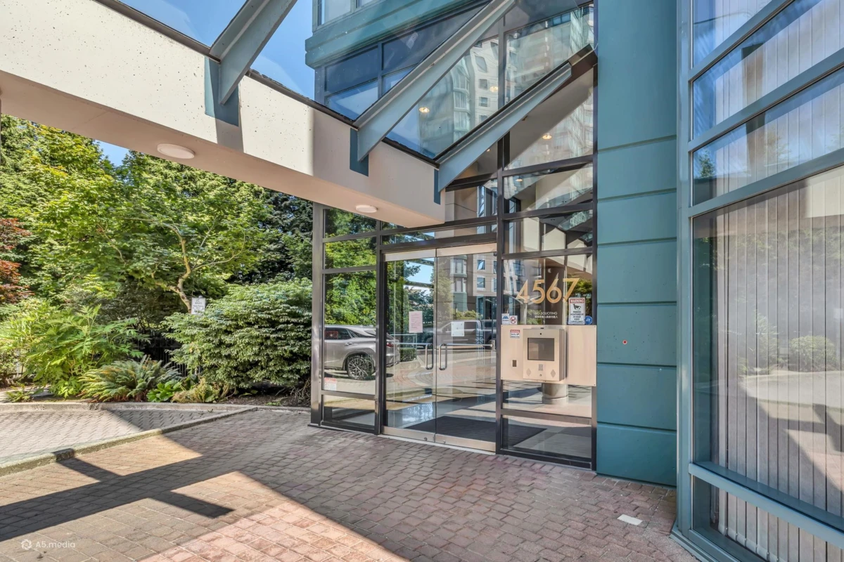 Exterior Rear Photo of 1103 4567 Hazel Street, Burnaby, BC