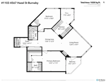 Garden / Landscaping Photo of 1103 4567 Hazel Street, Burnaby, BC