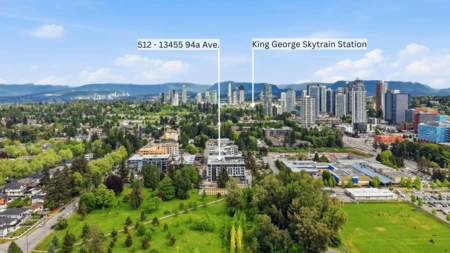 Backyard Photo of 512 13455 94a Avenue, Surrey, BC