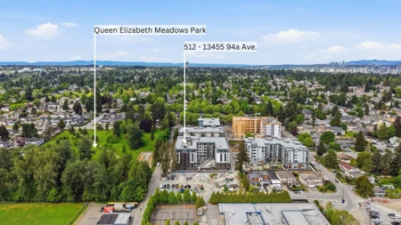 Outdoor Deck Photo of 512 13455 94a Avenue, Surrey, BC