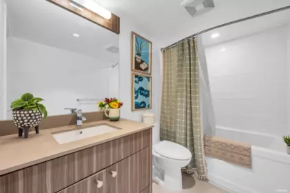 Guest Bathroom Photo of 201 608 Belmont Street, New Westminster, BC