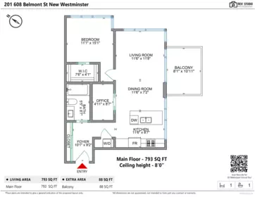 Hot Tub / Spa Photo of 201 608 Belmont Street, New Westminster, BC