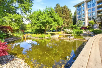 Aerial View of 305 4759 Valley Drive, Vancouver, BC