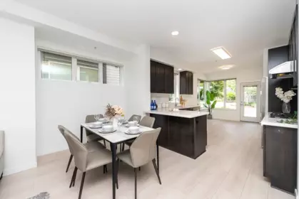 Breakfast Nook Photo of 3187 E Kent Avenue North, Vancouver, BC