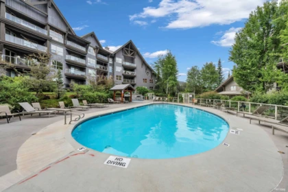 Outdoor Patio Photo of 103 4800 Spearhead Drive, Whistler, BC