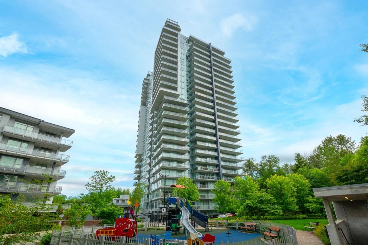 Exterior Rear Photo of 905 308 Morrissey Road, Port Moody, BC