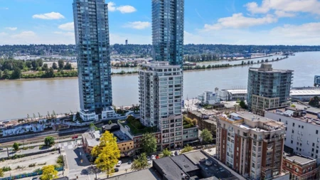 Outdoor Deck Photo of 1811 668 Columbia Street, New Westminster, BC
