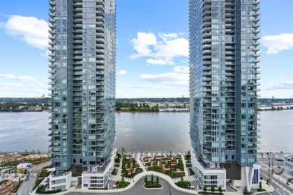 Outdoor Patio Photo of 1811 668 Columbia Street, New Westminster, BC