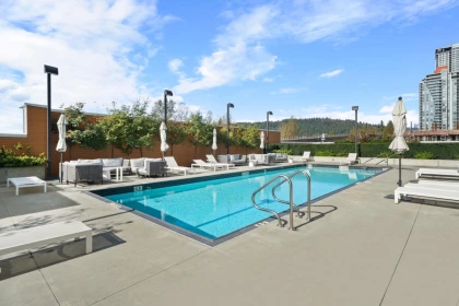 Outdoor Deck Photo of 1303 652 Whiting Way, Coquitlam, BC