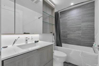 Kitchen Island Photo of 1902 2311 Beta Avenue, Burnaby, BC