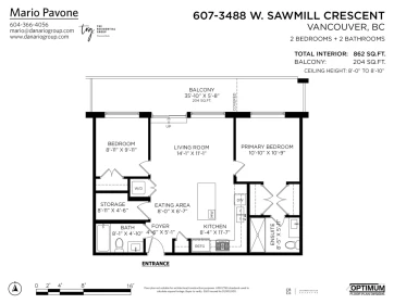 Basement Recreation Room Photo of 607 3488 Sawmill Crescent, Vancouver, BC