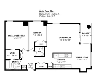 Outdoor Patio Photo of 903 11980 222 Street, Maple Ridge, BC