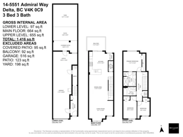 Playground / Recreational Area Near 14 5551 Admiral Way, Delta, BC