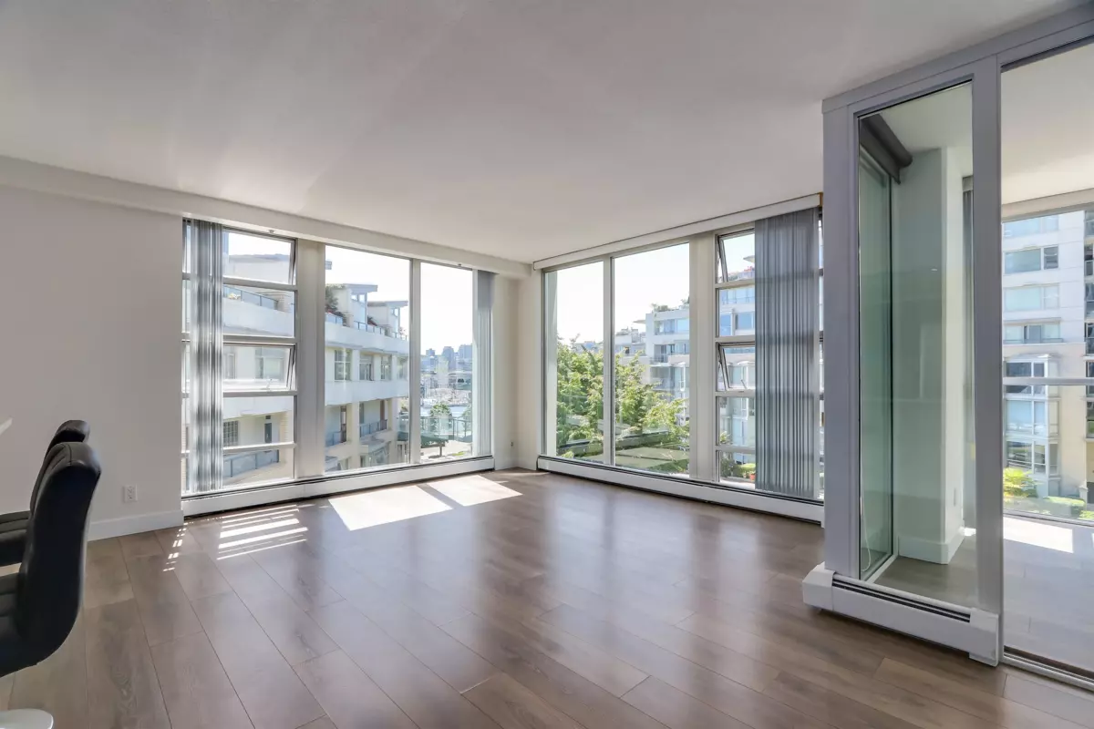 Exterior Rear Photo of 501 1228 Marinaside Crescent, Vancouver, BC